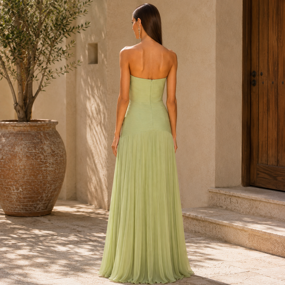 Vestido Almudena™ | Verfijnde Elegantie die Delicaat Stijlvol is