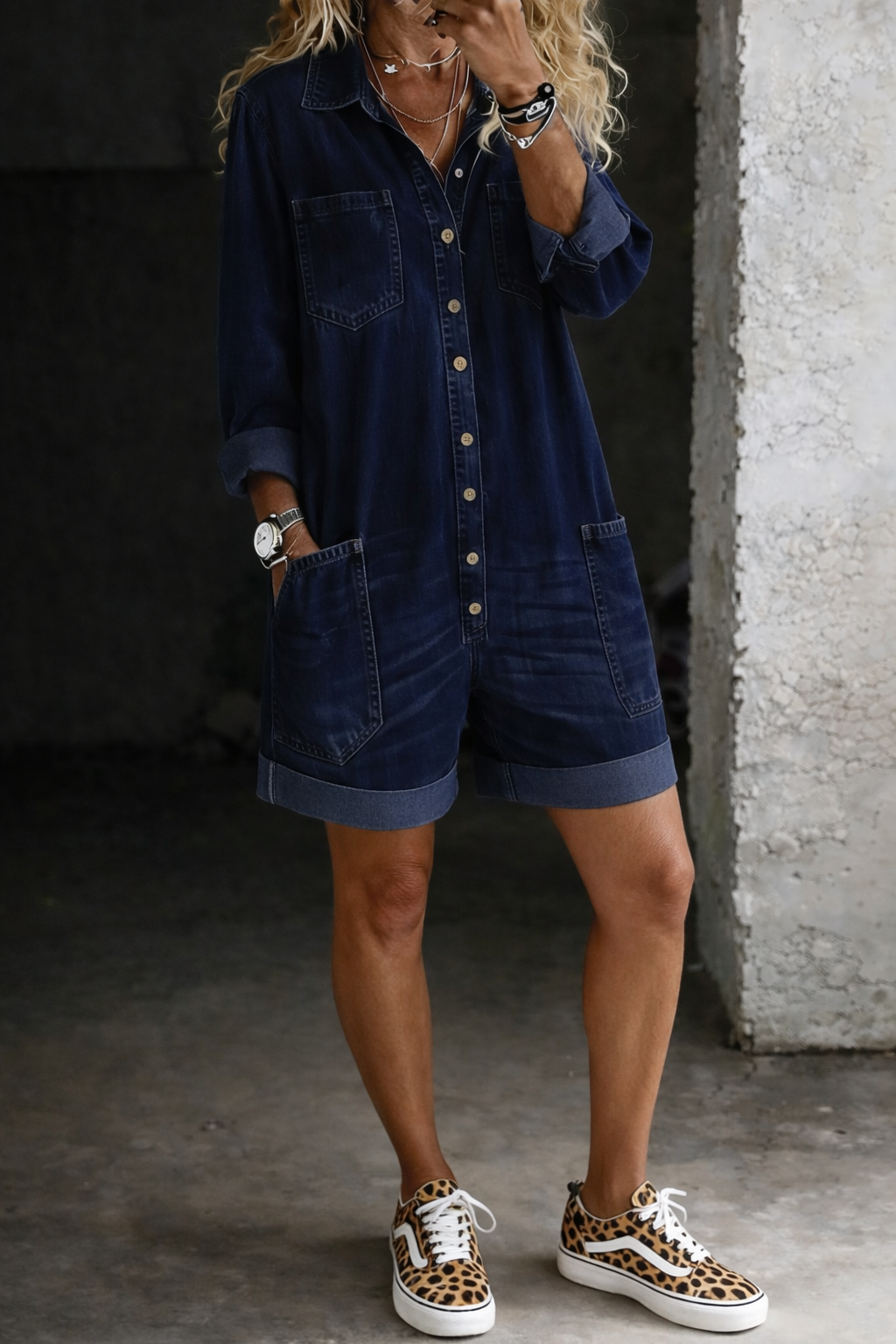 Nora | Casual korte jumpsuit