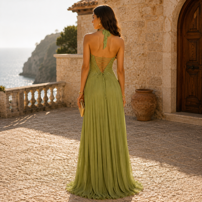 Shailine™ | Groene jurk