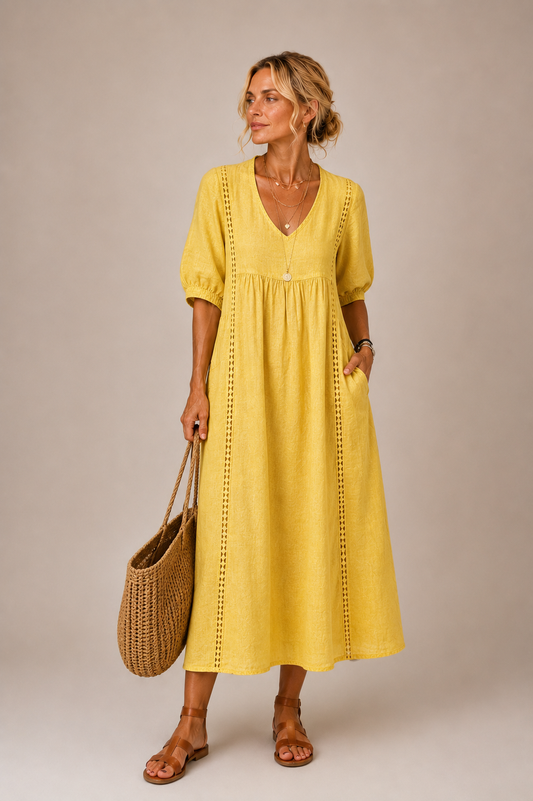 Carlijn | Midi Zomerjurk