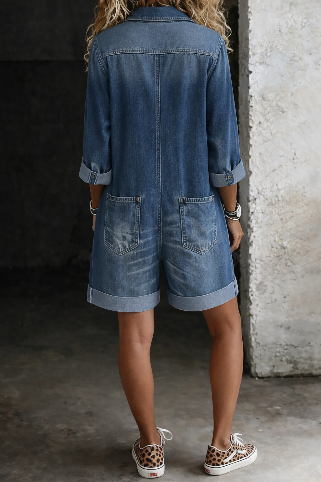 Nora | Casual korte jumpsuit
