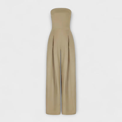 Kiora™ | Elegante jumpsuit zonder schouderbanden