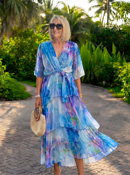 Casar – Elegante chiffon jurk