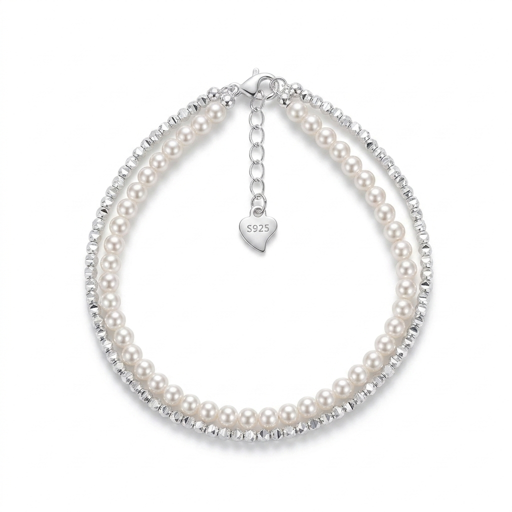 Madreperla Dubbele Armband