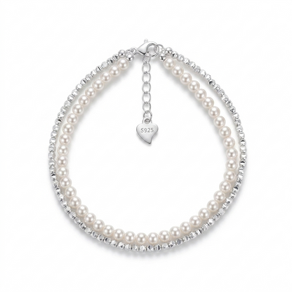 Madreperla Dubbele Armband