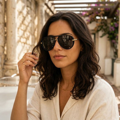 Henriëtte | Zonnebril Aviator