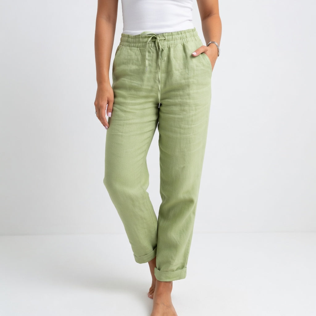 Albertine™ — 100% Katoenen Vloeiende Broek Natuurlijke Comfort