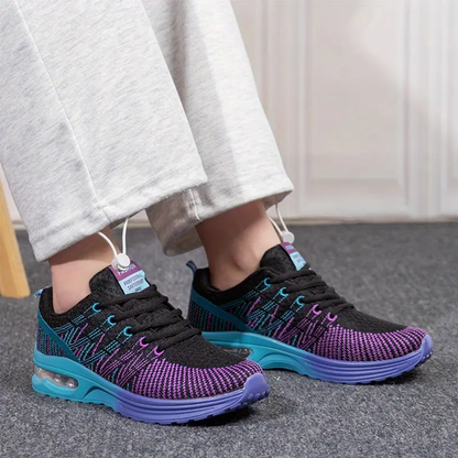 Hildaschritt Comfortschoenen - Zwart Paars
