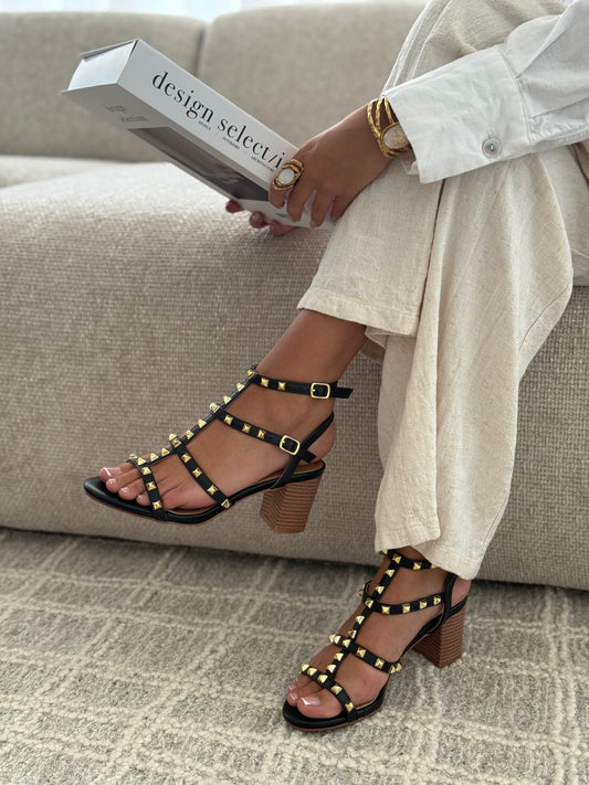 Sandalen « CLAUDIA » ZWART