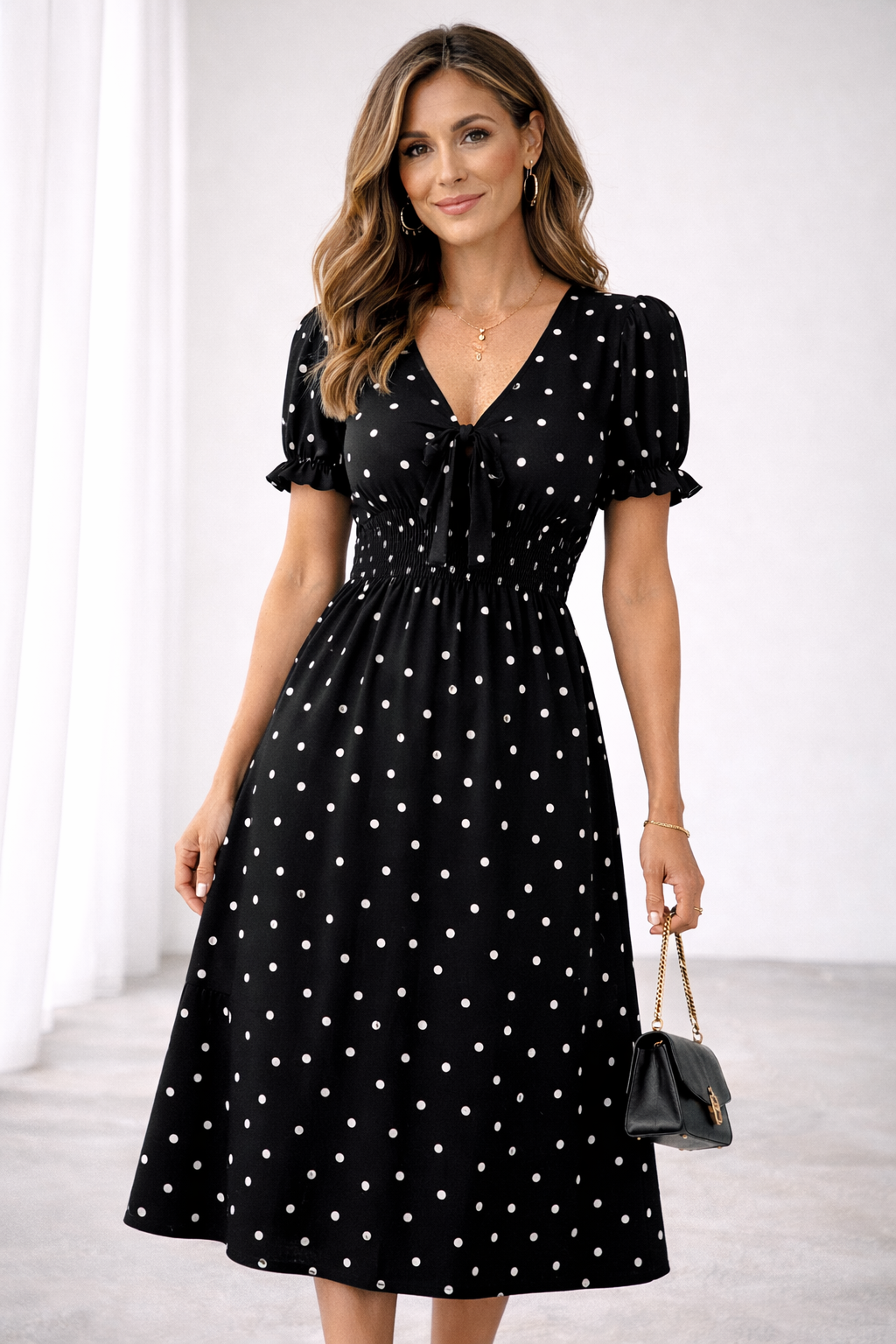 MIRELLA | Midi-Jurk