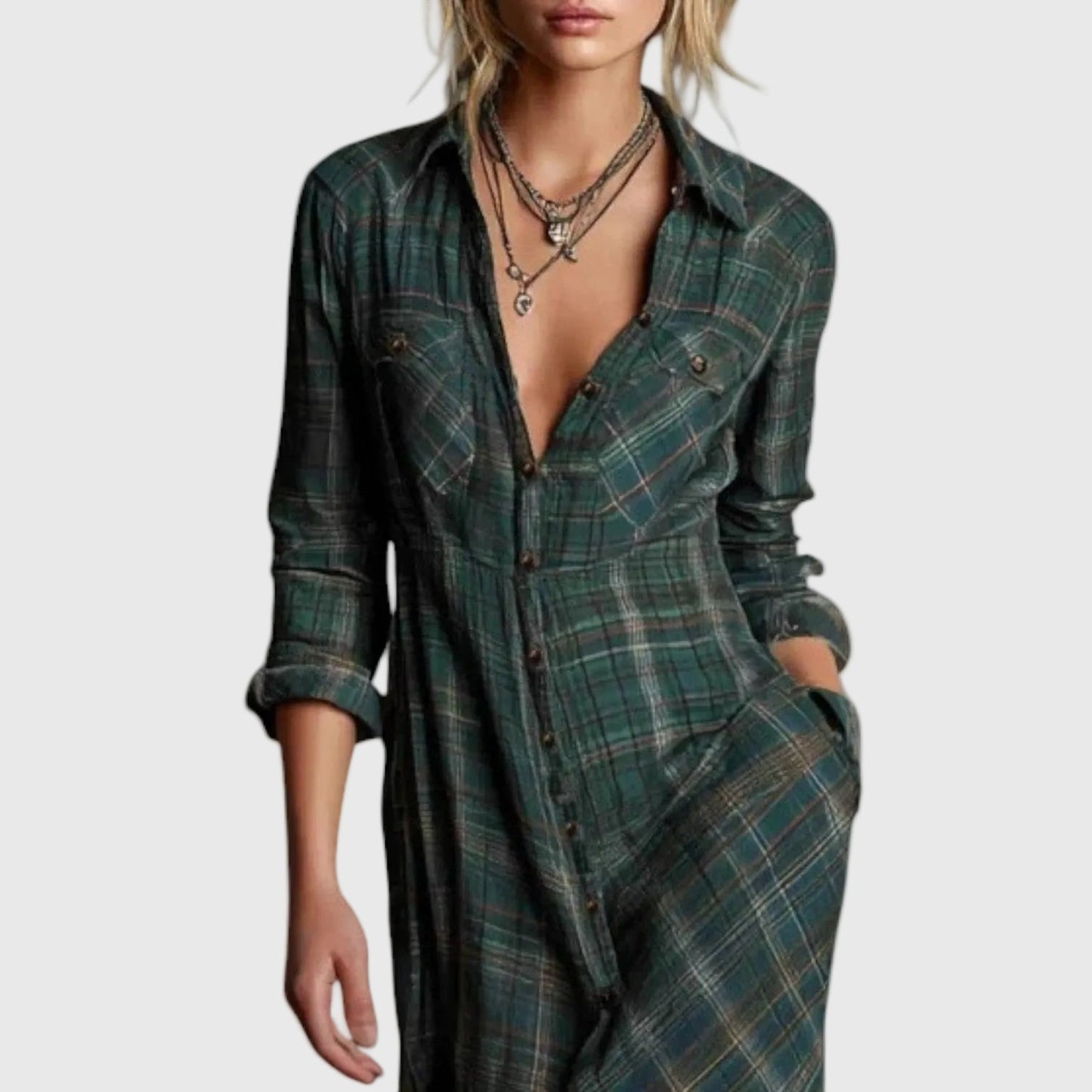 Maxi Jurk Elegantie | Roze