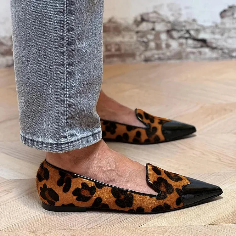Avera™ | Luipaard mocassins
