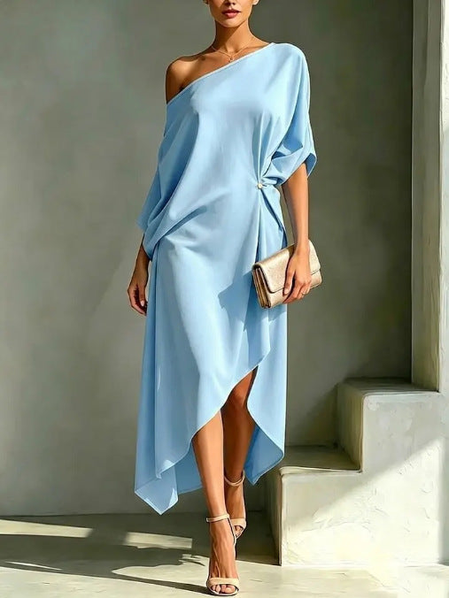 Camila – Elegante asymmetrische jurk