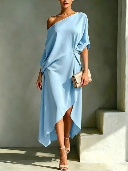 Camila – Elegante asymmetrische jurk
