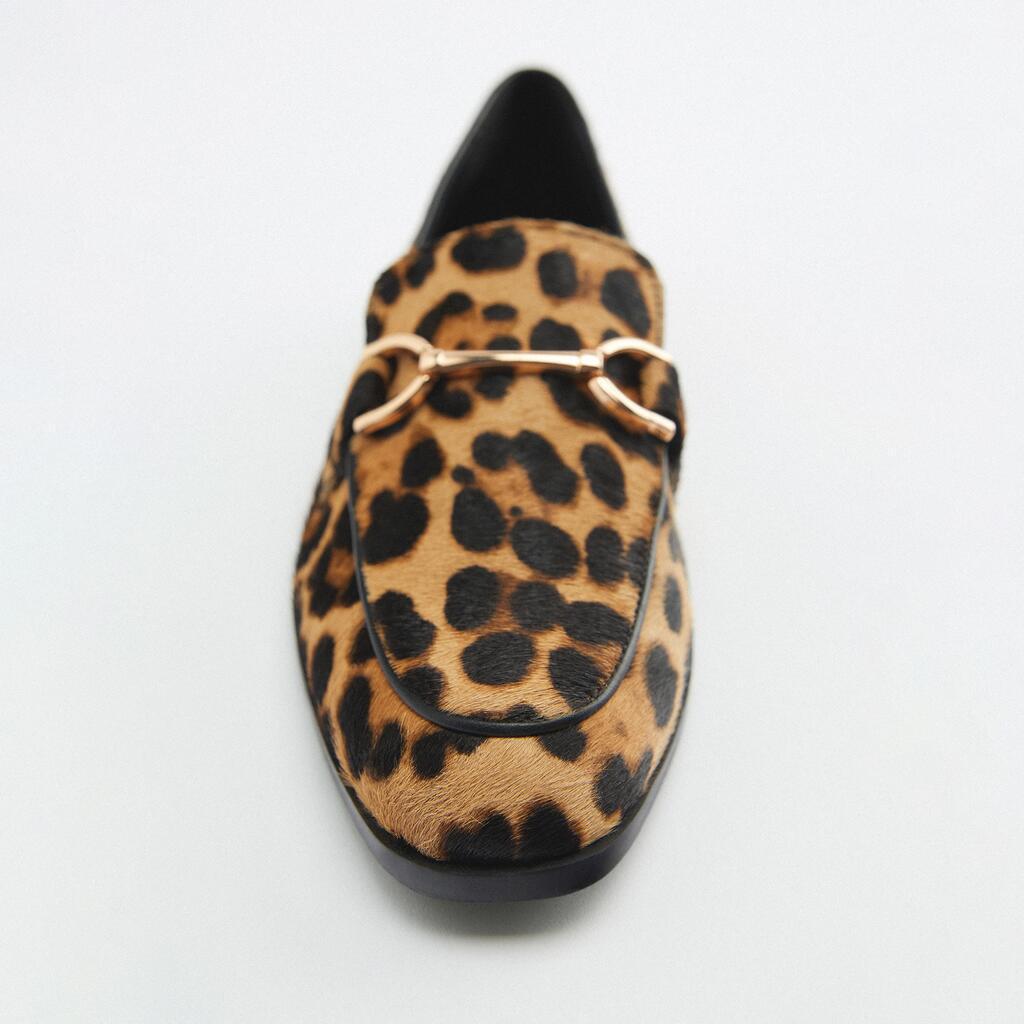 Adrianna™ | Elegante luipaard mocassins