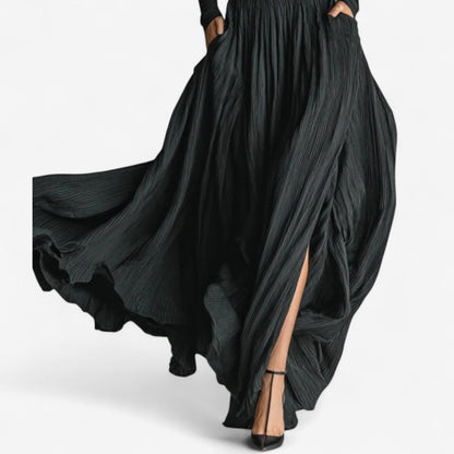 Roxan - Maxi-jurk met hoge taille