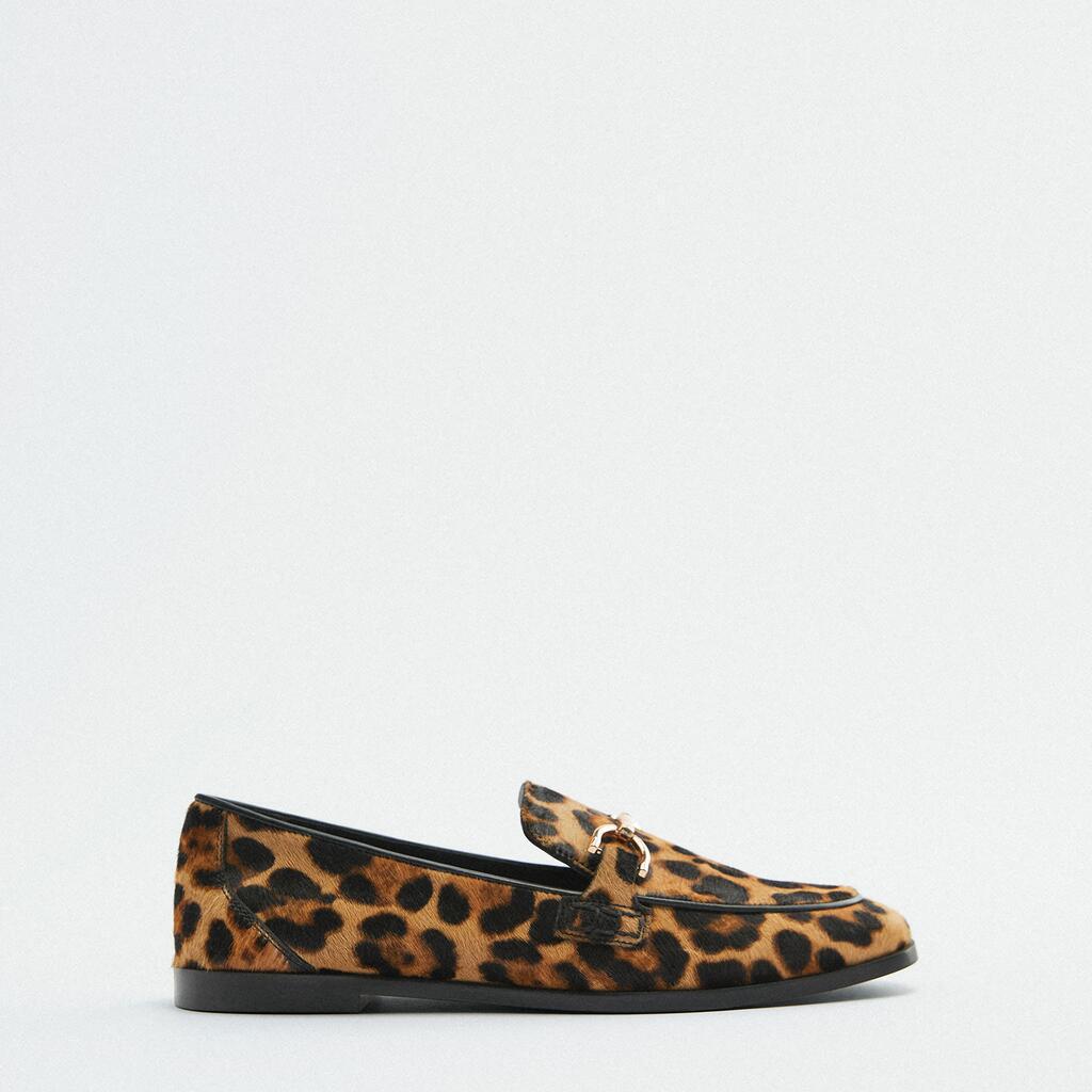 Adrianna™ | Elegante luipaard mocassins