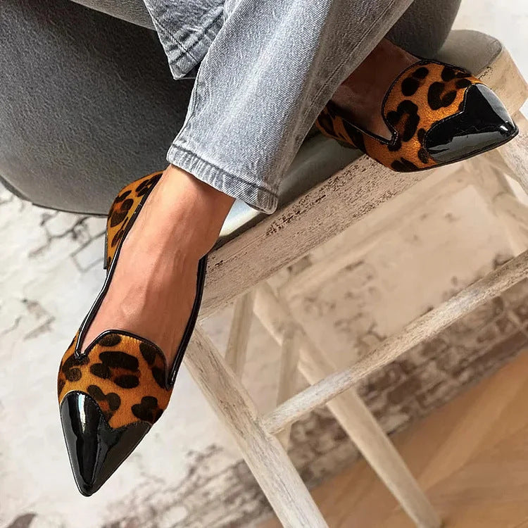 Avera™ | Luipaard mocassins