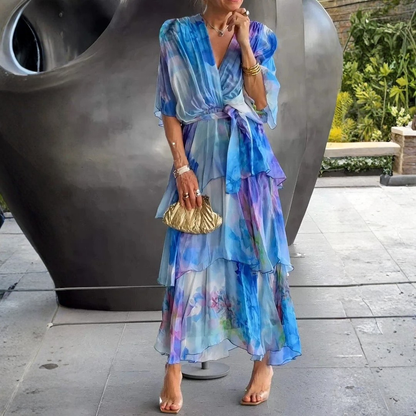 Casar – Elegante chiffon jurk