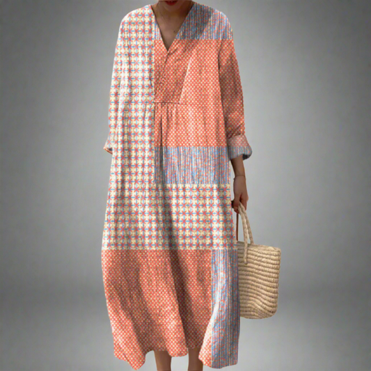 Bea| Elegante Geometrische Jurk