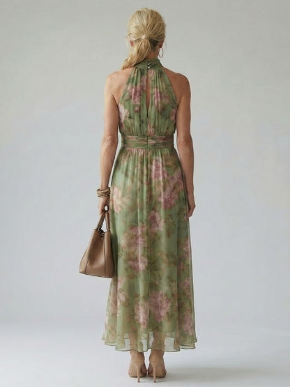 Naomi | Maxi Jurk met Open Rug
