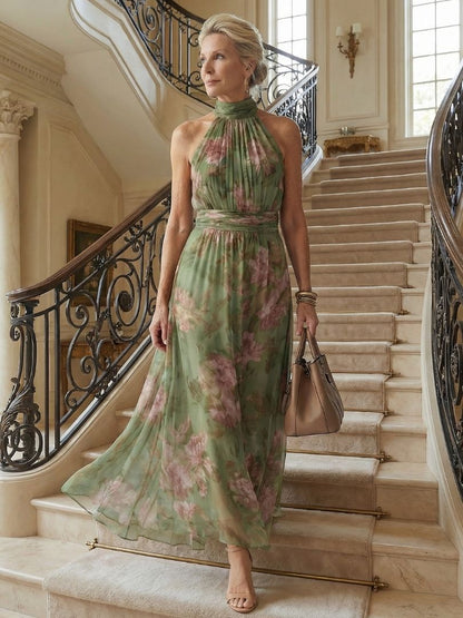 Naomi | Maxi Jurk met Open Rug