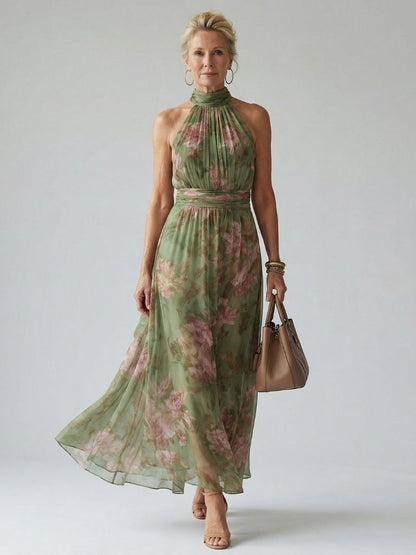 Naomi | Maxi Jurk met Open Rug