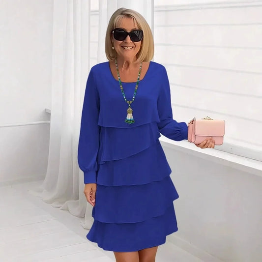 Teresa – Elegante en vloeiende jurk met ruffles