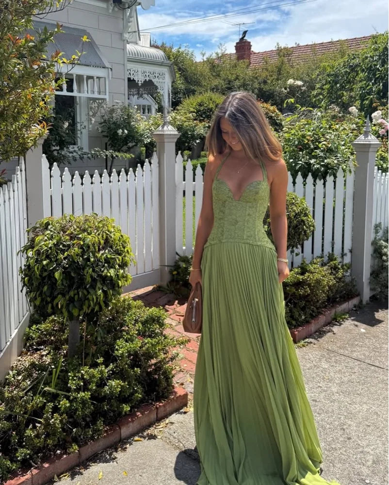 Shailine™ | Groene smaragd jurk