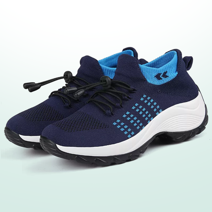 Ambulo Komfortschoenen Breiselstof - Blauw Marineblauw