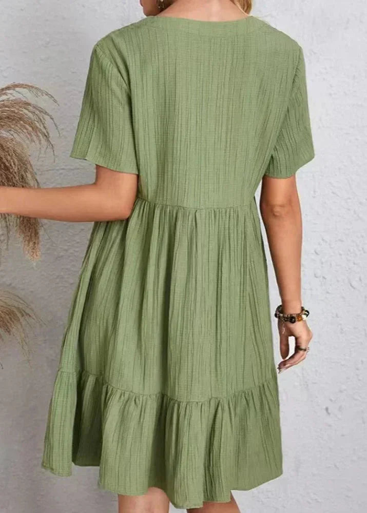 ENORA | FIGUURVERSTERKENDE ELEGANTE JURK