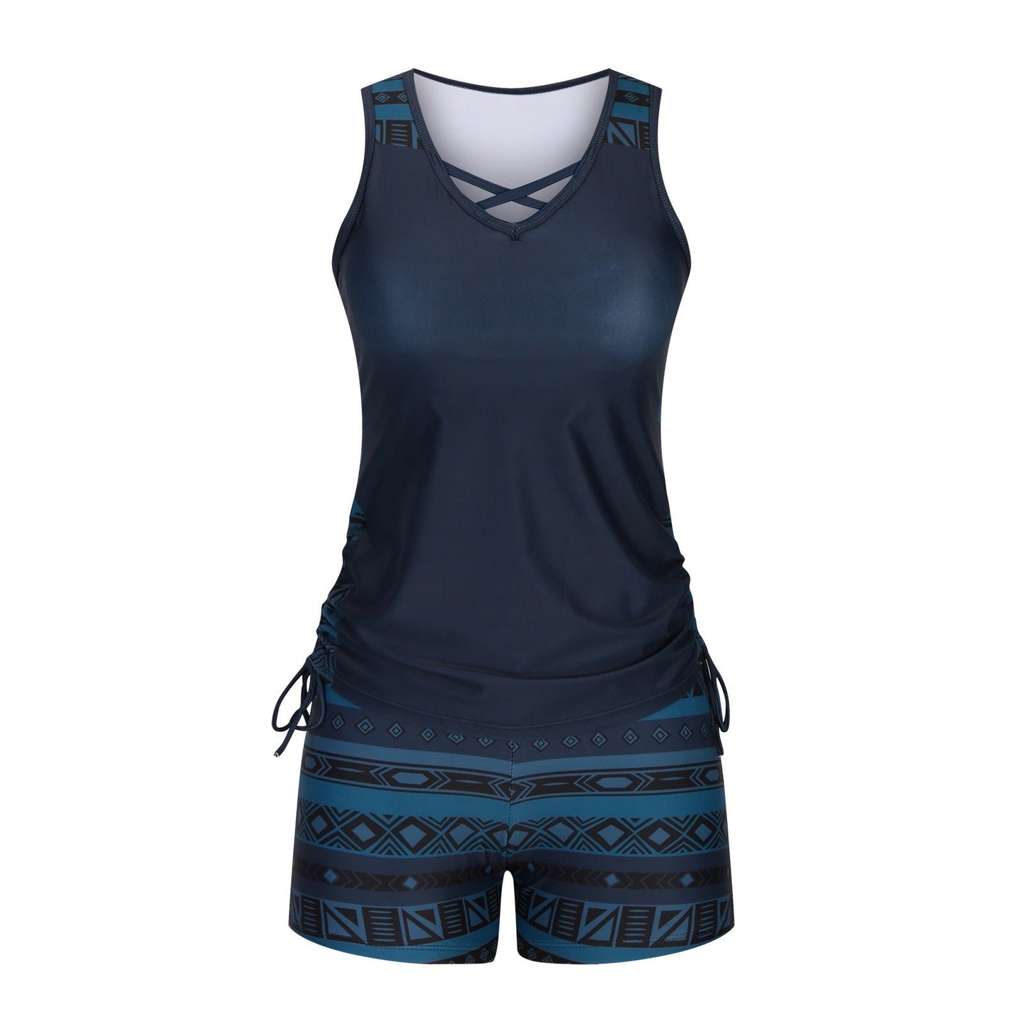 Tankini Geometrische Print Badpak