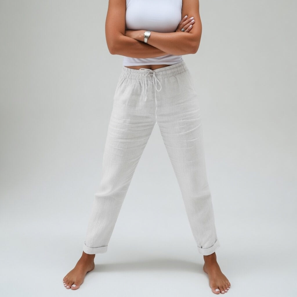 Albertine™ — 100% Katoenen Vloeiende Broek Natuurlijke Comfort