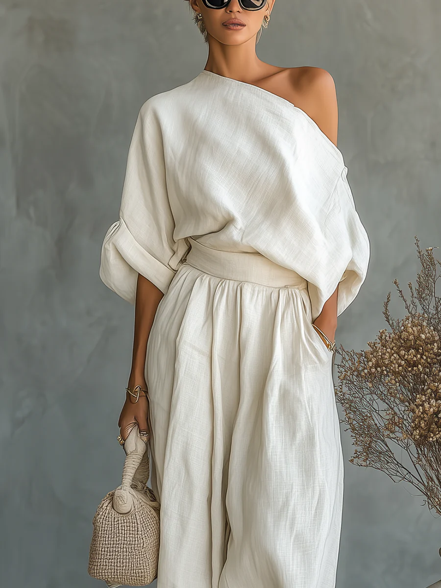 Milly -- Off-shoulder 2-delige set