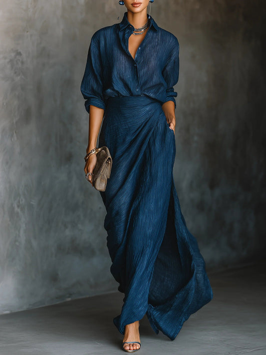Carry -- Elegante set met lange rok