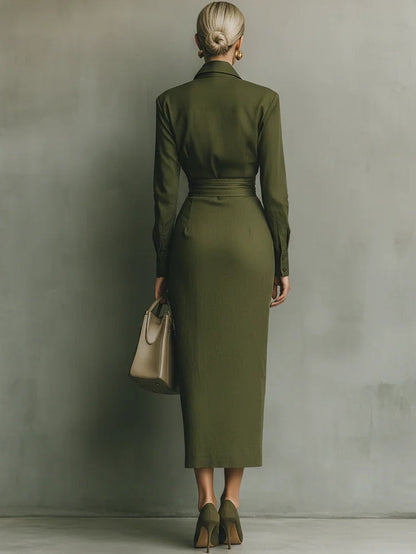 Jennifer - Elegante Maxi Aansluitende Jurk