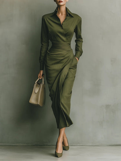 Jennifer - Elegante Maxi Aansluitende Jurk