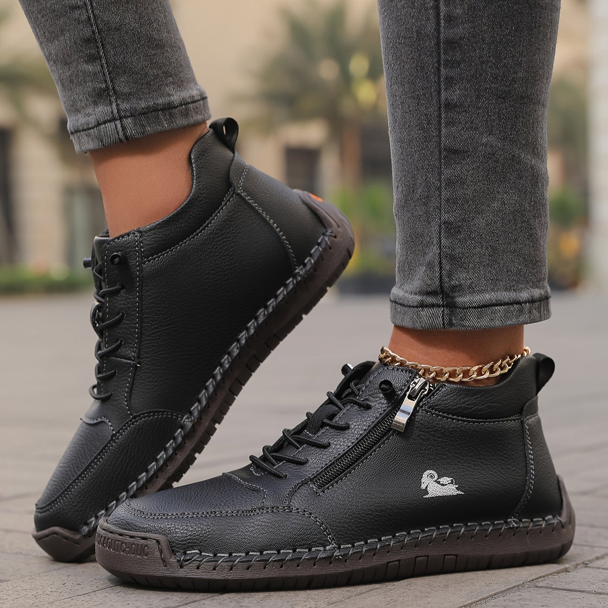 Mila – Comfortabele orthopedische Sneakers + Rits