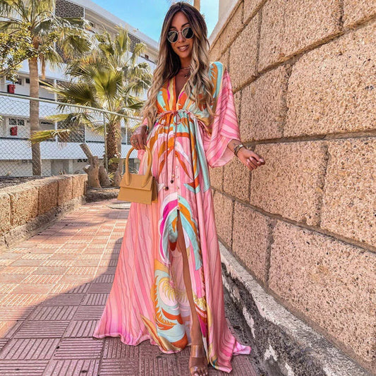 Daria - Vakantie Kaftan Jurk
