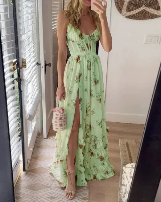 Scarlett™ | Romantische Bloemenjurk