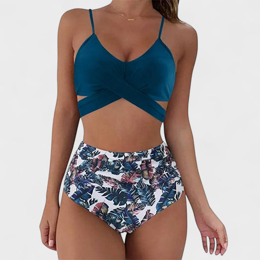 Marta - Hoge Taille Bikini Stijl Zomer