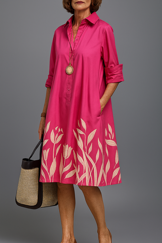 Bianca - Comfortabele Midi Jurk