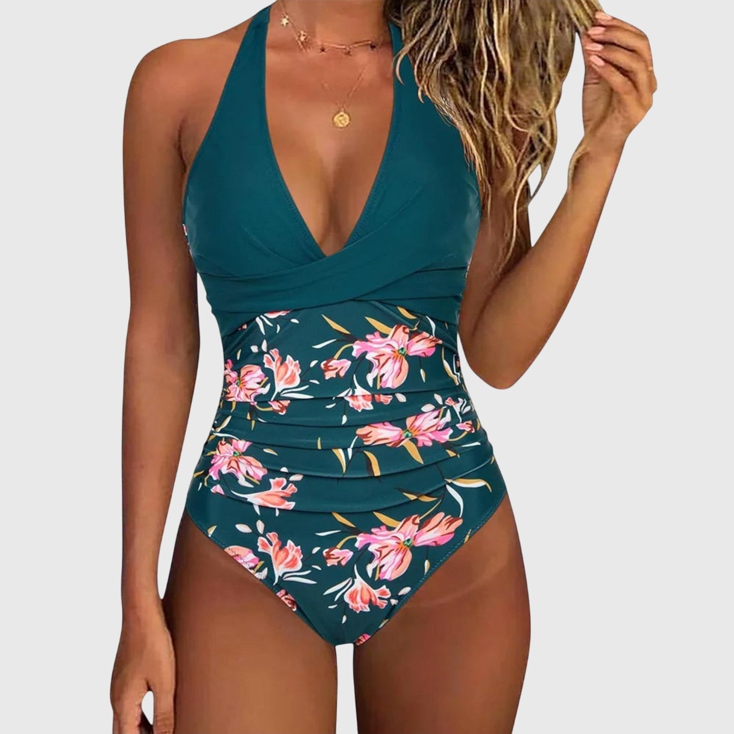 Florence - Elegante badmode voor dames met V-hals