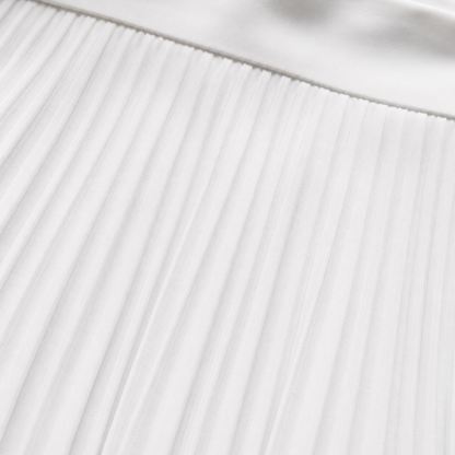 Madeleine | Geplooid broekrokje met comfy hoge taille