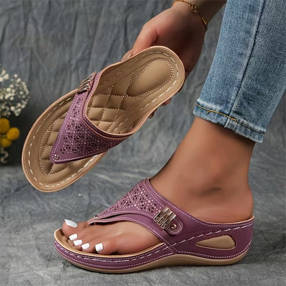 Andrea | Comfortabele en ondersteunende sleehak sandalen