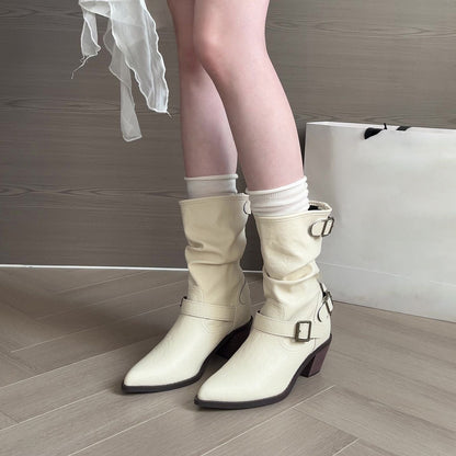 Margarida | Elegante Casual Boots met Middelhoog Hiel