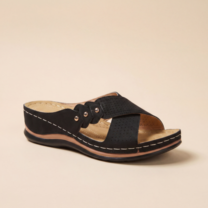 Comfora™ | Lichte en stabiele wedge sandalen voor comfort de hele dag