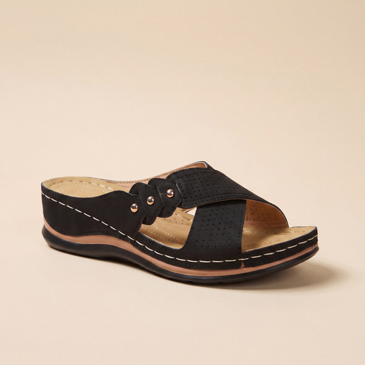 Comfora™ | Lichte en stabiele wedge sandalen voor comfort de hele dag