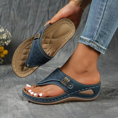 Andrea | Comfortabele en ondersteunende sleehak sandalen
