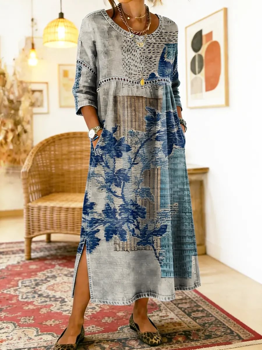 Josefa | Bloemenprint Jurk
